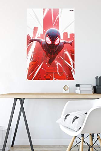 Trends International Marvel's Spider-Man: Miles Morales - Falling Wall Poster