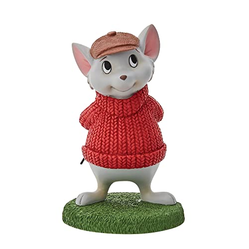 Enesco Disney Showcase The Rescuers Bernard Miniature Figurine, 3.5 Inch, Multicolor