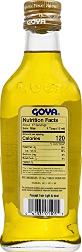 Goya Foods Extra Virgin Olive Oil, 8.5 oz
