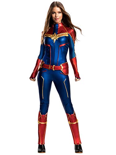 Rubie's womens Marvel Adult: Captain Marvel Grand Heritage Adult Sized Costumes, Color as Shown, Extra-Small US