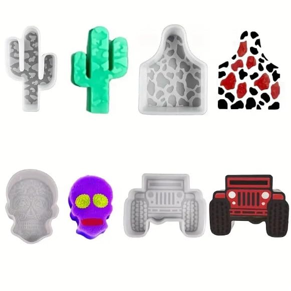 SEDLAV Artistic Aroma: Expressive Silicone Bends for Crafting Aroma Beads, Resin Car Freshies, Soap, Candles, and More
