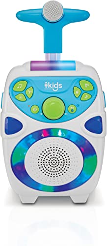 Singing Machine My First Fiesta Kids Karaoke System, Bluetooth Sing-Along with Built-in Songs and Sound Effects (SMK264)