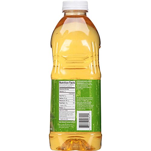 Juicy Juice Apple Juice Multi Serve Bottle, 64 Fluid Ounce -- 8 per case.