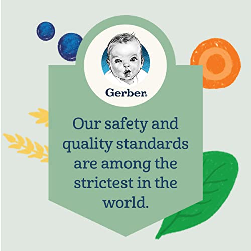 Gerber Snacks for Baby Lil’ Crunchies, Ranch Flavor, Baked Grain Snack with Whole Grains, Non-GMO & No Artificial Flavors, Made for Crawlers, 1.48 OZ Canister (Pack of 6)