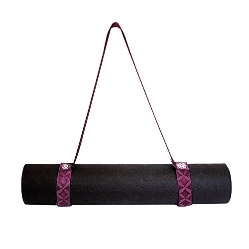Merrithew Deluxe Mat Strap (Wine), 38 inch / 96.5 cm
