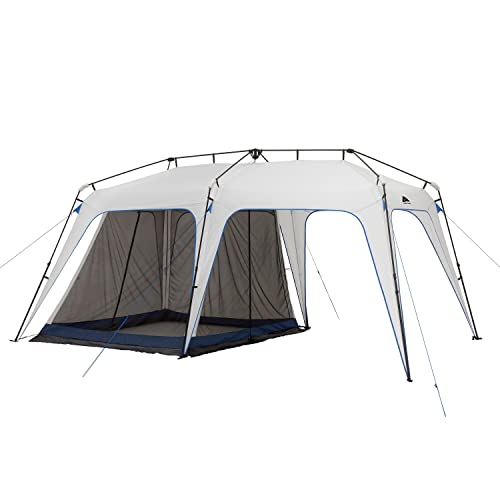 5-in-1 Convertible Instant Tent and Shelter Grey Canvas