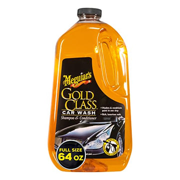 Meguiar’s Gold Class Car Wash - For Father's Day, Give the Gift of a Clean and Glossy Car - Get Professional Results in a Foam Cannon or as a Bucket Wash - 64 Oz