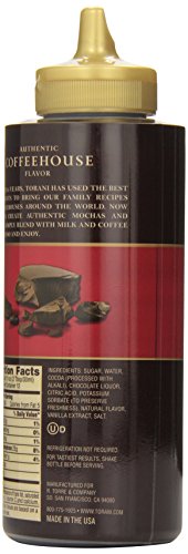 Torani Puremade Dark Chocolate Sauce, 16.5 Ounces