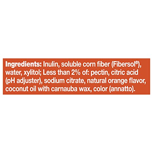 Metamucil Daily Fiber Gummies, Orange Flavored, No Sugar Added, 5g Prebiotic Plant Based Fiber Blend, 72 Count