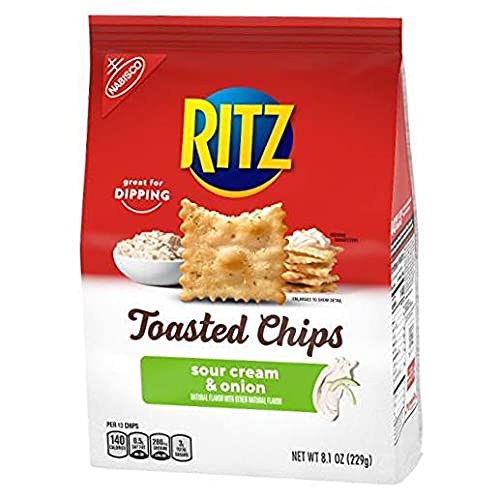 Toasted Chips Sour Cream and Onion Crackers, 6 - 8.1 oz Bags 1