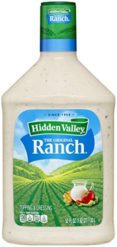 Hidden Valley Original Ranch Salad Dressing & Topping, Gluten Free - 52 Ounce Bottle