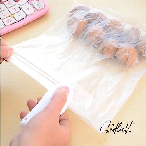 SEDLAV Mini Sealing Machine - Portable and Practical Food Bag Sealer Mini, Heat Sealer Machine – Convenient Mini Chip Bag Sealer, Ideal Kitchen Gadget for Fresh Food Storage