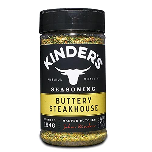 Kinder's Buttery Steakhouse Rub and Seasoning, 9.5 Ounce