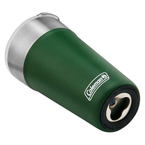 Coleman Brew Tumbler 20oz Heritage Green Insulated Stainless Steel Cup (2-Pack)