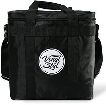 Vinyl Styl Padded Turntable & Record Bag, Black (VNST68502)