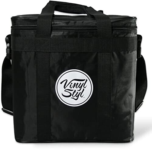 Vinyl Styl Padded Turntable & Record Bag, Black (VNST68502)