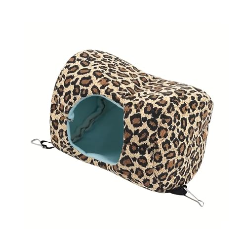 SEDLAV Pet Rat Accessories - Comfortable Squirrel Cage Bed Hammock - Ideal Sugar Glider Cage Accessory - Easy Install Canvas with Short Plush Lining and Rebound Sponge for Small Pets