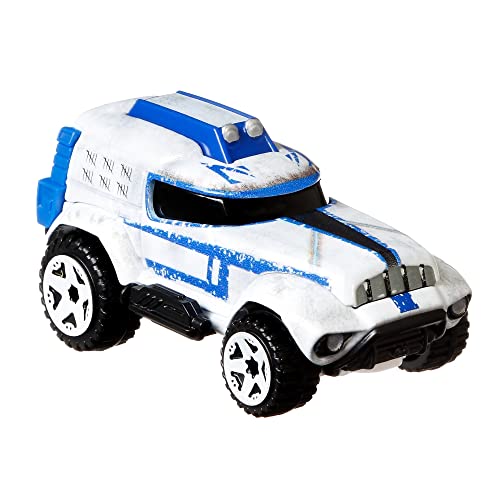 Hot Wheels Character Cars Captain Rex Toy Vehicle for Ages 3 and Up