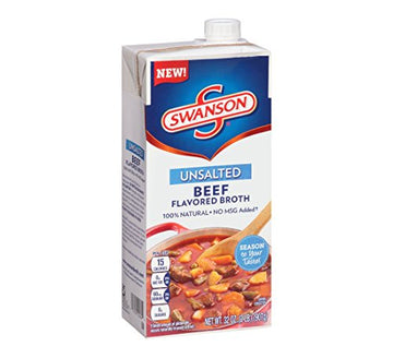 Swanson Unsalted Beef Flavored Broth