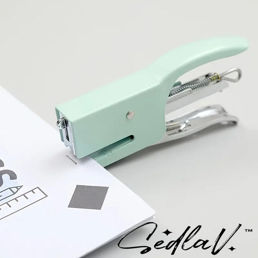 SEDLAV Set Hand-held Stapler Metal Hand Stapler Stapleless Stapler Staplers for Desk Standard Stapler Manual Stapler