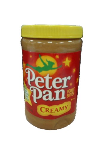 Peter Pan Creamy Peanut Butter, 16.3-Ounce (Pack of 6)