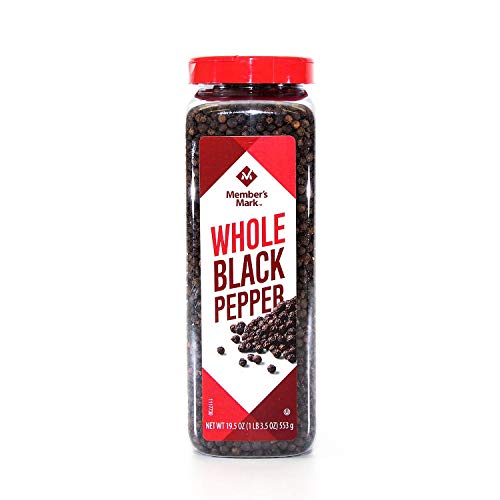Member's Mark Whole Black Peppercorns Spices & Seasonings (19.5 oz.)