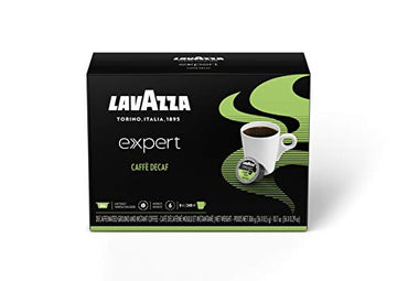 Lavazza Lpc00141 Arabica Decaf Coffee, Capsules, Light Roast, 36/Box, 8 Boxes/Carton