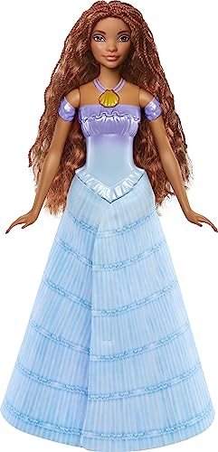 Disney The Little Mermaid Transforming Ariel Fashion Doll, Switch from Human to Mermaid, Toys Inspired by The Movie