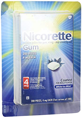GSK Nicorette 2 MG White ice Gum 2 x 100 coun