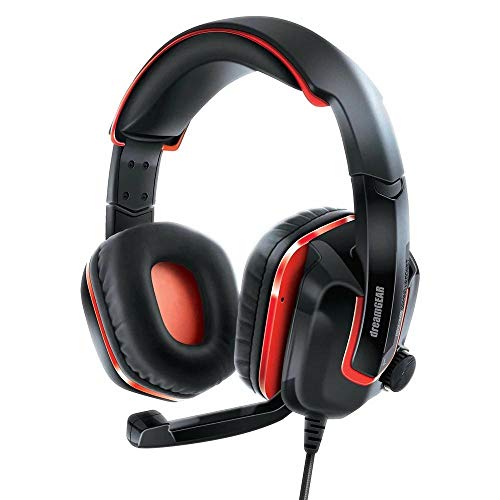 dreamGEAR Grx-440 - Wired Gaming Headset for Nintendo Switch - Nintendo Switch Lite/Switch/PS4/Xbox One/PC, Black/Red