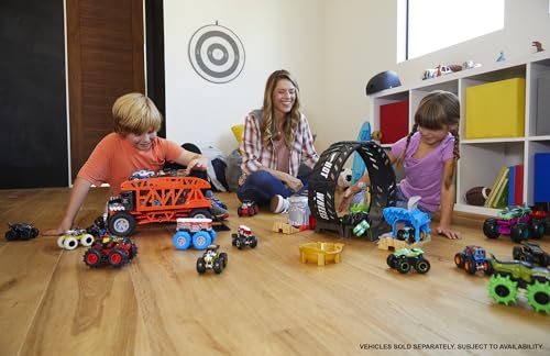 Hot Wheels Monster Truck 1:24 Scale 2022 Bone Shaker It All Vehicle with Giant Wheels for Kids Age 3 to 8 Years Old Great Gift Toy Trucks Large Scale