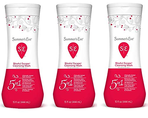 Summer's Eve Blissful Escape Cleansing Wash, 15 Ounce (Pack of 3)