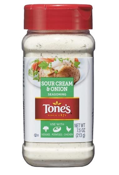 Tone's Sour Cream & Onion Seasoning Blend (7.5 oz.)