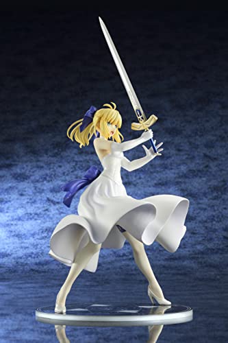 Belfine Fate/Stay Night Unlimited Blade Works Saber White Dress Renewal Ver. 1/8 Scale PVC Pre-Painted Complete Figure