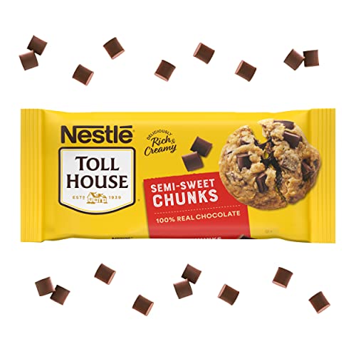 NESTLE TOLL HOUSE Semi Sweet Chocolate Chunk 12x11.5 Oz