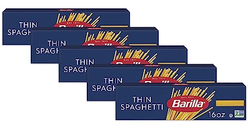 Barilla Thin Spaghetti - 16 fl oz (Pack of 5)