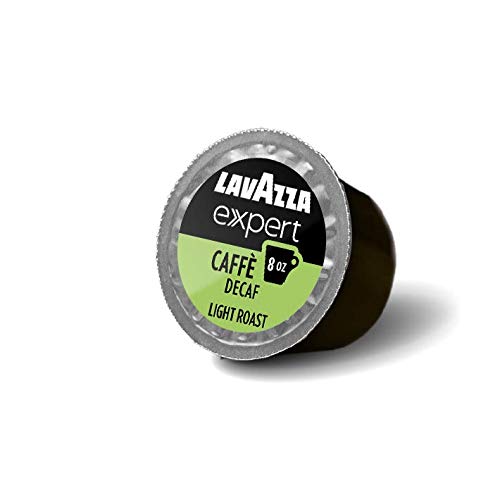 Lavazza Lpc00141 Arabica Decaf Coffee, Capsules, Light Roast, 36/Box, 8 Boxes/Carton