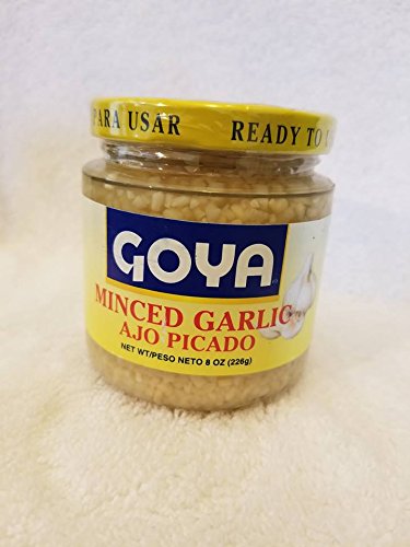 Goya, Minced Garlic - 8 Ounce. jar, 12 per case