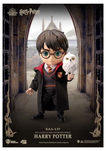 Beast Kingdom The Wizarding World of Harry Potter: Harry Potter EAA-137 Egg Attack Action Figure,Multicolor