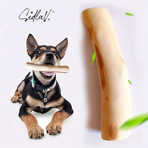 SEDLAV Coffee Wood Stick for Dogs - Natural & Healthy Chew Toys for Aggressive Chewers.