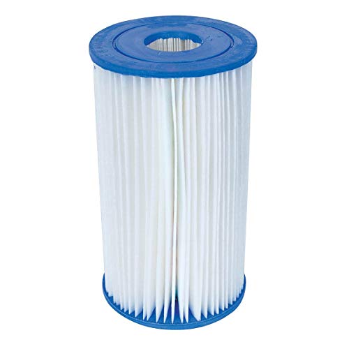 Bestway 58095E Type IV or Type B Replacement Cartridge for 2500 Gallon Per Hour Filter Pumps to Keep Pool Water Clean and Clear