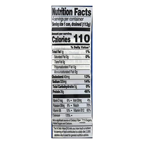 StarKist Solid White Albacore Tuna in Water, 5 Ounce (Pack of 4)