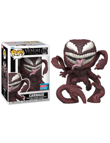 Funko Pop Marvel Venom Carnage 2021 Fall Convention #926 - Exclusive Special Edition Pop Marvel Figure, Multicoloured, One Size