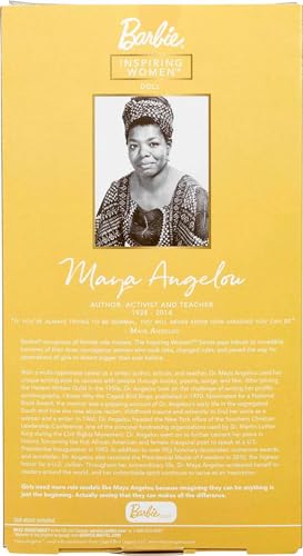 Barbie Mattel Inspiring Women: Maya Angelou