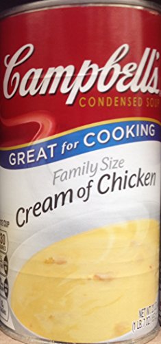 Campbell's FAMILY SIZE CREAM OF CHICKEN SOUP 23oz. (Pack of 10)