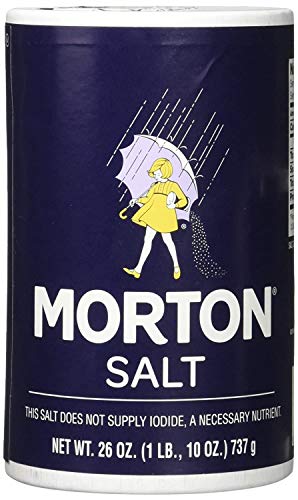 Morton Salt Regular Salt, 26 Oz, - PACK OF 6