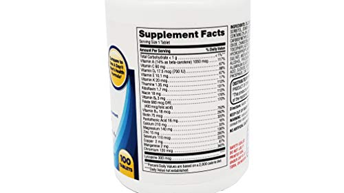 Equate - One Daily Multivitamin, Men's Health Formula, 100 Tablets