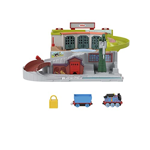 Thomas & Friends Sodor Take-Along Train Set With Diecast Push-Along Thomas Engine For Preschool Kids Ages 3+ Years