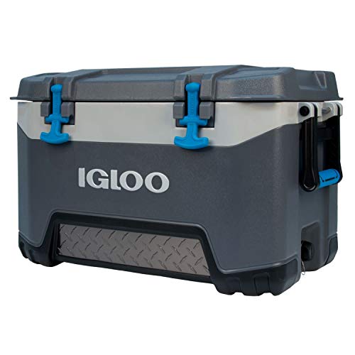 Igloo BMX 52 Quart Cooler - Carbonite Gray/Carbonite Blue (Pack of 4)