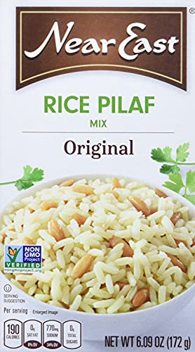 Near East 100 Percent Natural Rice Pilaf Original Mix, 6.09 Oz,xPack of 6